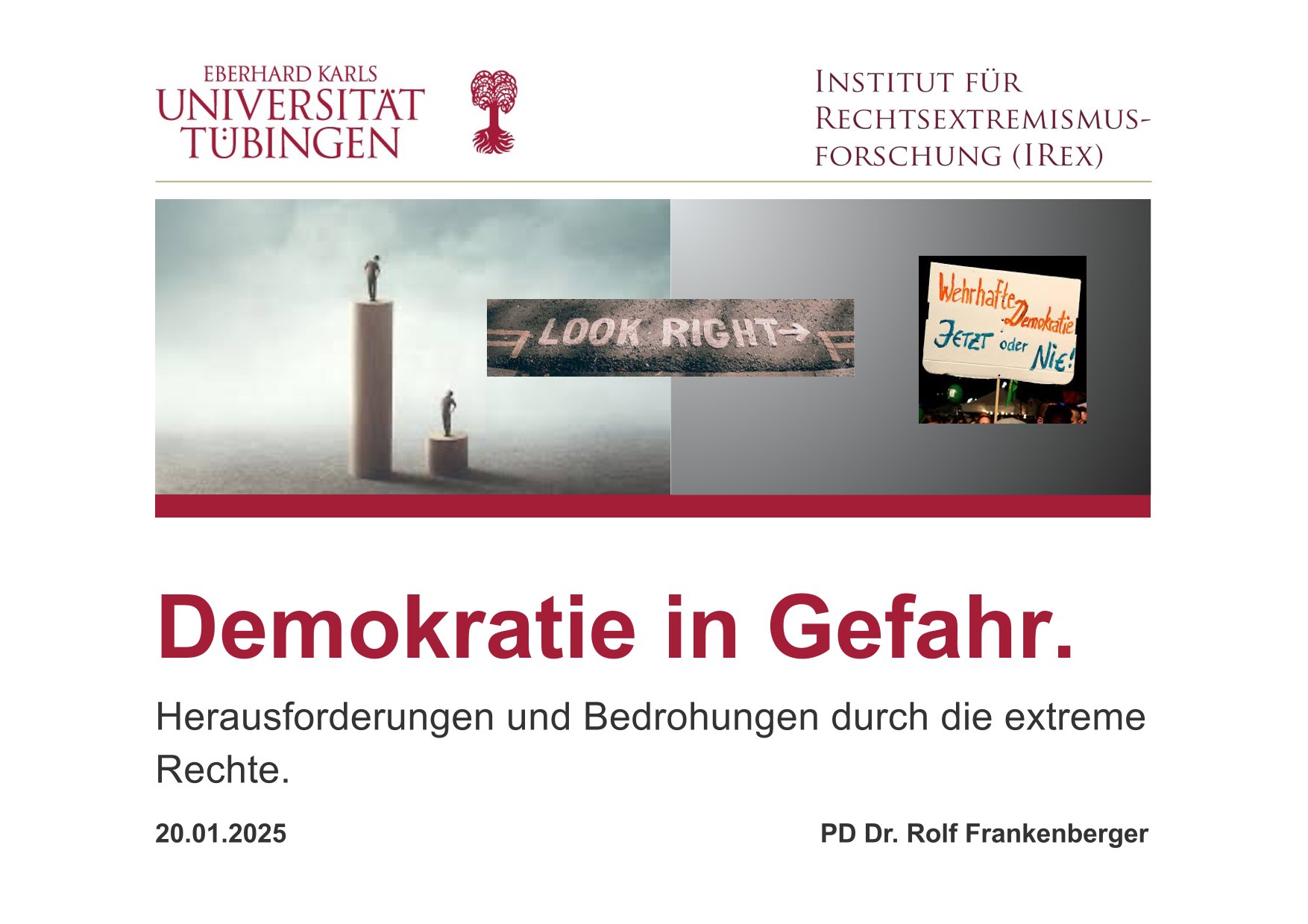 Vortrag von Dr. Frankenberg