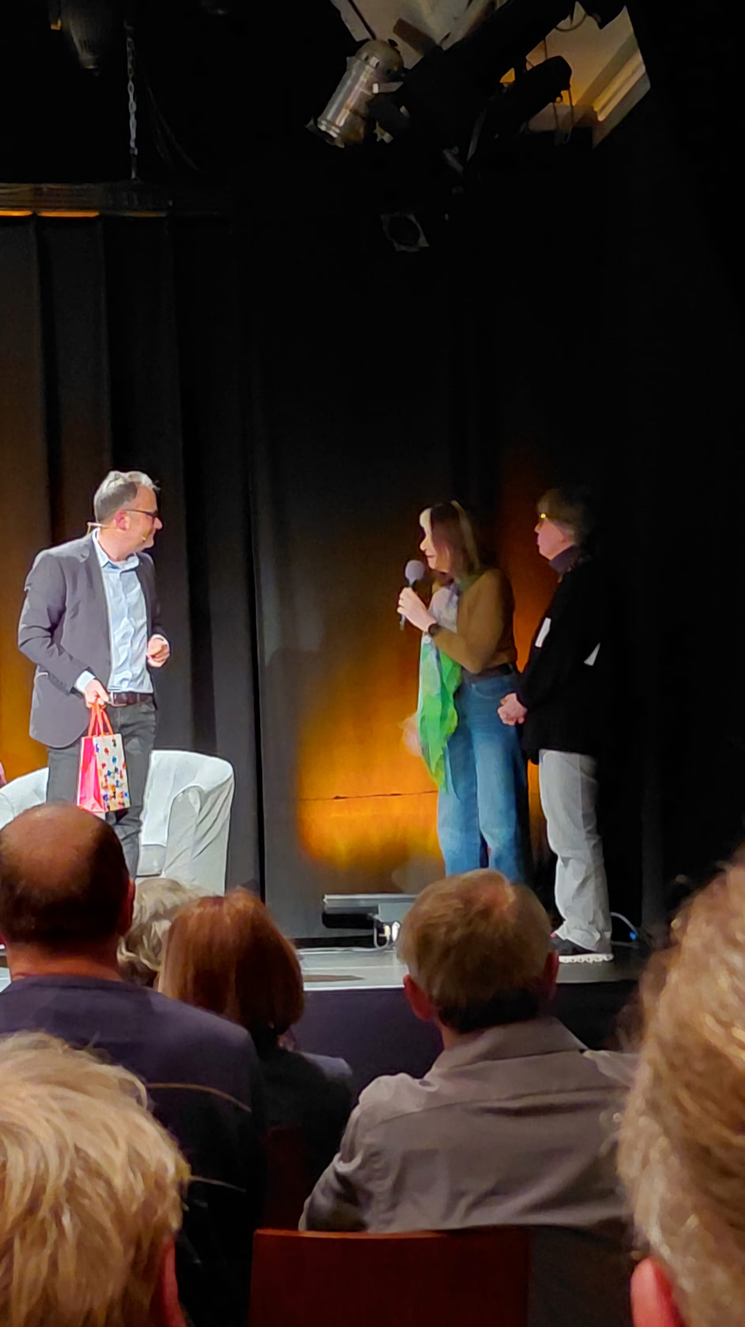 Dank und Verabschiedung: Andreas K&ouml;lbl, Gabriele Simon und Susanne Jenisch