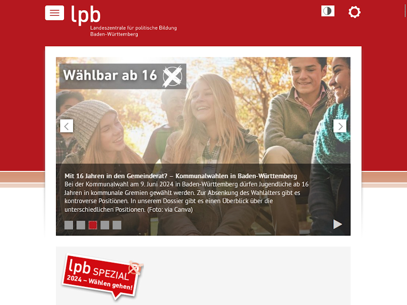 Landeszentrale für politische Bildung BW